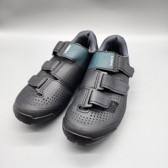 Shimano XC1 SPD Clipless Cycling Shoes EU 38 US 6.5 MTB Black READ - Picture 1 of 8